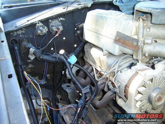 I use the mustange 5.0 wiring harnes. It made things much easier!