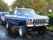1979 Ford F-100 - Rollbar with lights installed.