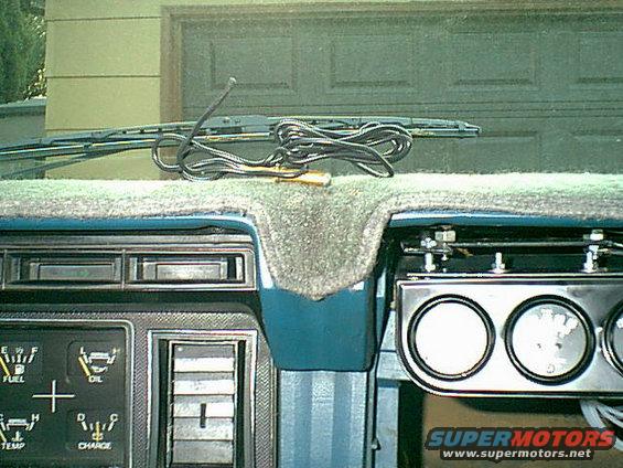 temp-probe.jpg if you knew where you were going and did not install and remove the guages a few times these are good guages. i bent the water temp probe 1 too many times and it broke. I went to the auto parts store and got a set od Sun Pro guages for $20. same connections