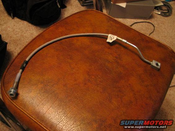 Here's the right hose, which is correct.