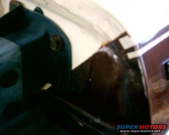 drivers side underhood.
