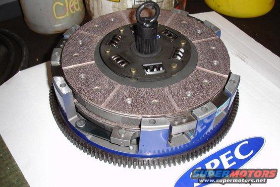 Spec Clutch for GT, copper ceramic clutch material.