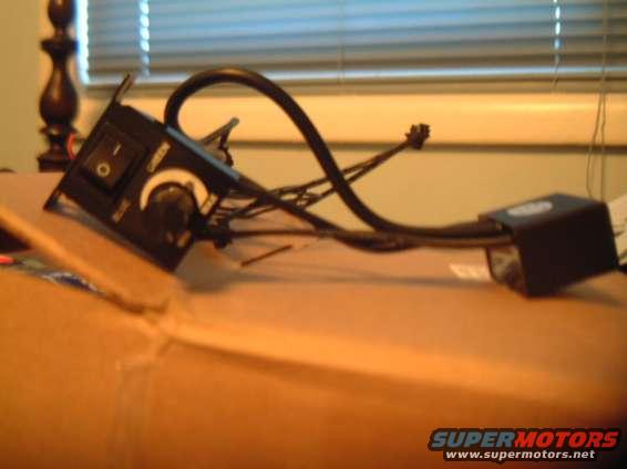 switch for the gauges