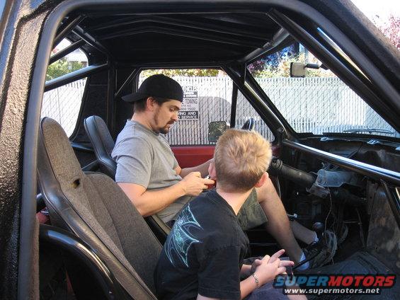 Seat testing with the monkey