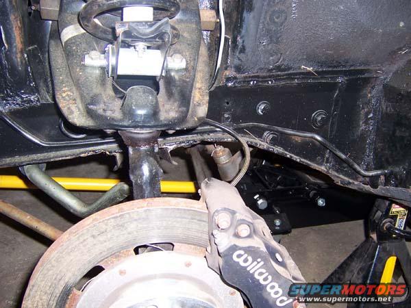 Wilwood brake caliper and suspension components