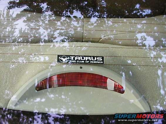 TCCA sticker in my back window.  Credit goes to Venom 800TT for this version of the official TCCA logo.