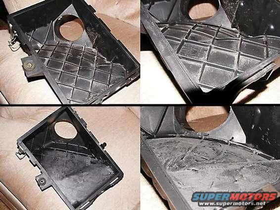 I thought this would improve air flow through the box, plus perhaps improve air filter performance/life.