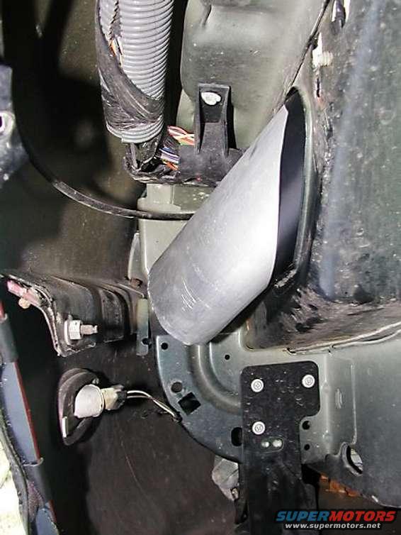 My new CAI. Just 3" dryer vent. (This is behind the fender)