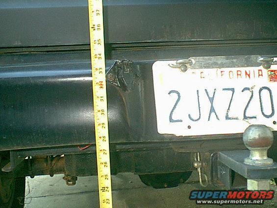 rear-bumber-height-start-of-change.jpg This was not a good spot to measure but i wanted to see all change.27" to bottom of the bumper.