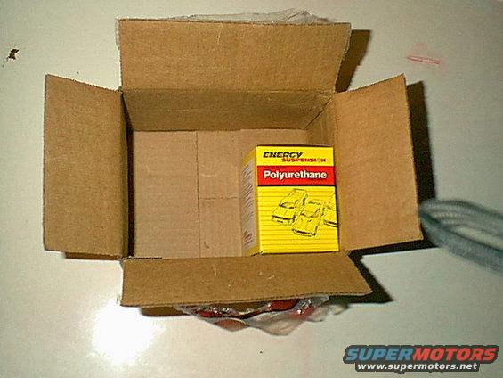 mount2.jpg when i ordered the poly body mounts i got the front core support not all the bushings i needed, but if you only need the core support bushing you can get them. (Chris at 4wheelcustoms.com). I am nnot sure why i got such a big box....