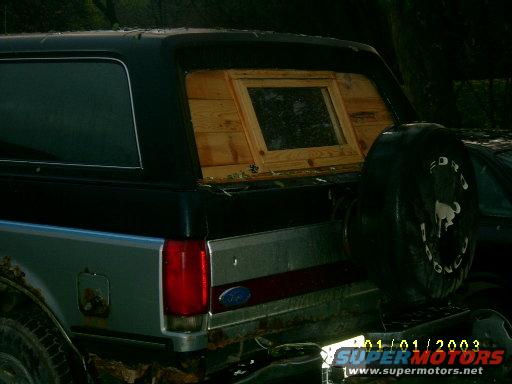 new back window