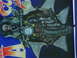 1990 Ford Bronco - Airbrushed artwork depicts a skeleton riding a motorcycle, with flames and wing motifs.