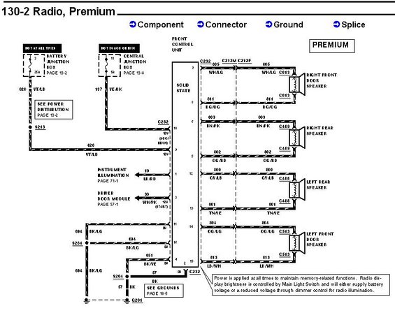 mercury stereo wiring ranger radio wire harness the speakers what ...: Mercury Radio Wiring Harness Diagram at e-platina.org