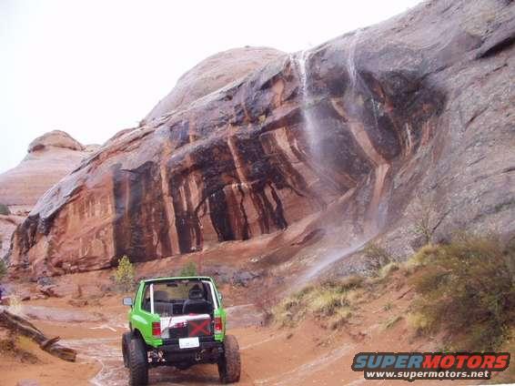 spiderwaterfall.jpg it rained hard at the start of poisn spider