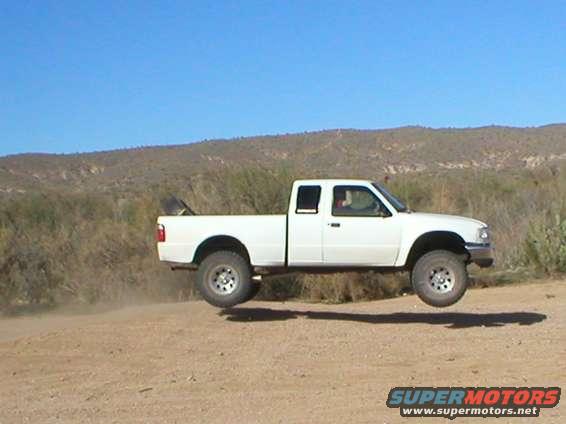 brian airing the ranger out....the first jump which I didnt get a pic of was much higher