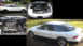 1993 Ford Probe - A collage of images showing different angles and views of white cars.