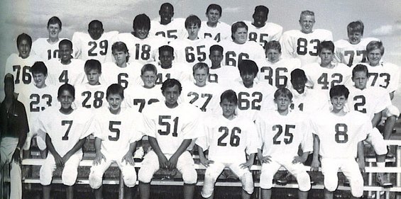 7th Grade Blue Football