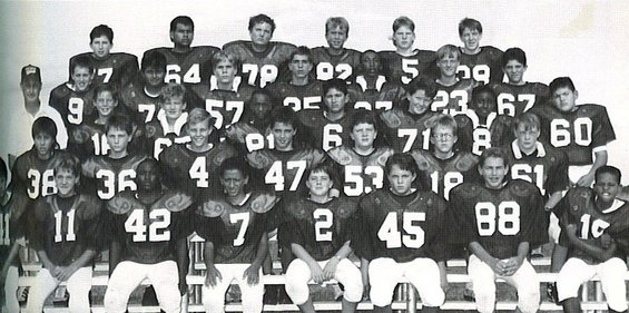 7th Grade Gold Football