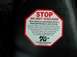 1995 Mercury Sable - Air filter with K&N air filter notice sticker