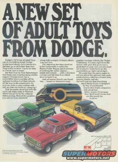 Dodge Van and Truck ad