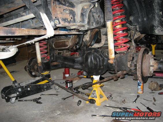 new front end installed