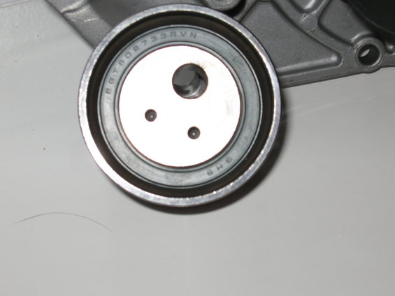 Timing belt tentioner pully