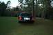 1999 Lincoln Town Car - Rear view of a black Lincoln Town Car parked on a grassy area near trees and a body of water.