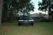 1999 Lincoln Town Car - A black sedan sits on a grassy lawn with houses in the background.