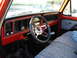 1979 Ford F-150 - Interior view of a 1979 Ford F-150, showing the dashboard, steering wheel, and seats.