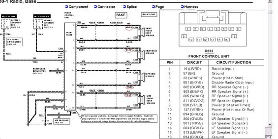 Wiring Diagram 2002 Mercury Grand Marquis