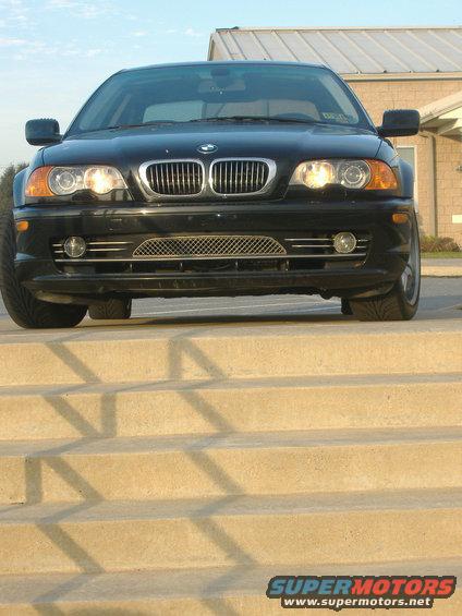 Black 2001 BMW 3 Series sedan front view