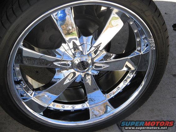 Tires and wheels are like new, they only have about 2000 miles on them.