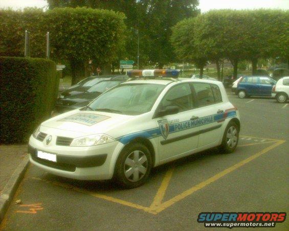 city of Claye Souilly/France, Renault Megane II