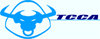 Logo with bull and text 'teca'
