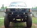 1985 Toyota Hilux - My home made bumper w/ winch mount!