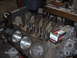 1978 Ford Bronco - A close-up view of an engine block, showing the cylinders and lifter bores, with a new set of lifters ready for installation.