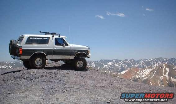 bronco_on_top_of_imogene.jpg Red Mountain Pass in the Background