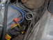 1978 Ford Bronco - looking down thru engine comp.