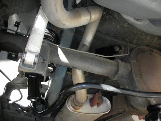 1990 Ford Mustang rear suspension and exhaust system
