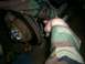 Loosening tie rod castle nut