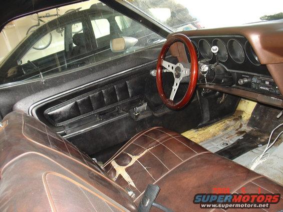 interior before new steering column
