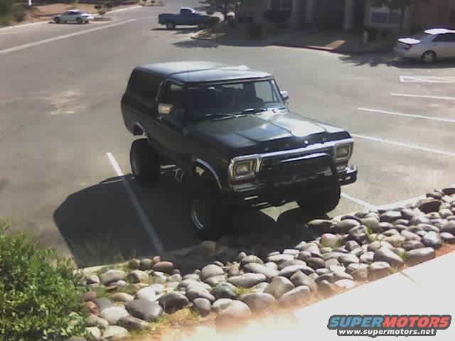 My 78 bronco from the sky