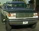 1990 Ford Bronco - Front End showing the Billet Grill