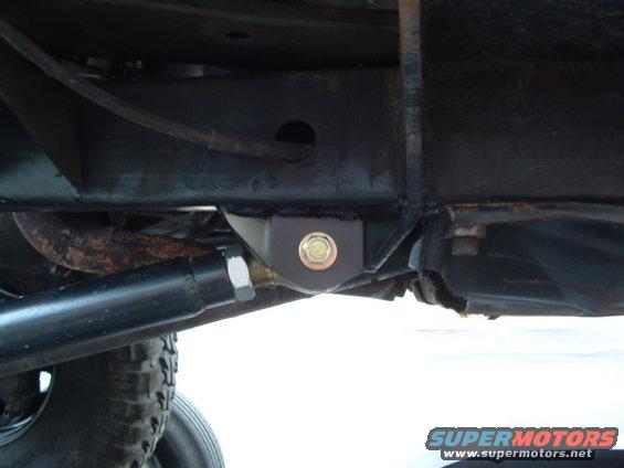 1994 Jeep YJ frame with suspension linkage and tire visible