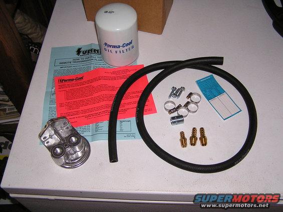 Remote Trans Filter Kit - Summit