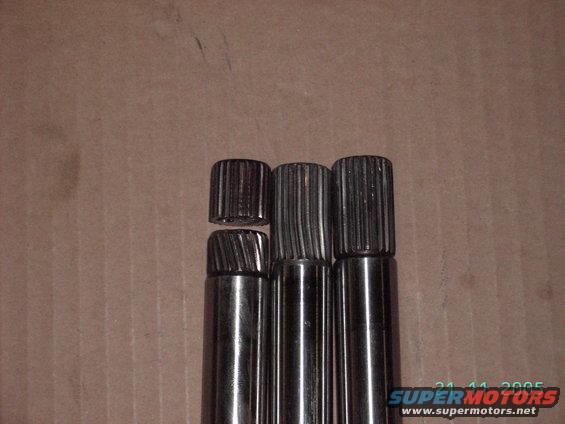 AOD input shafts, yup they do break