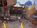 1985 Pontiac Fiero - Eng on cradle Prior to install