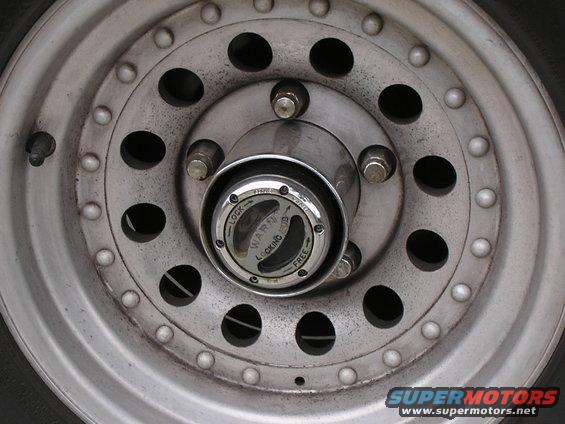 new Warn hubs installed.  Junk yard take offs --I love 1/2 price day.