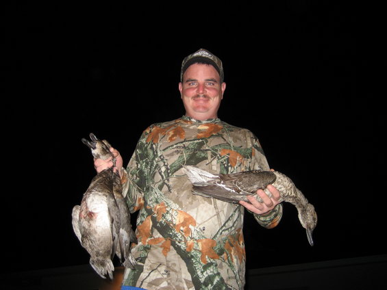 Chris Fancher
(2) Redheads & (1) Pintail
