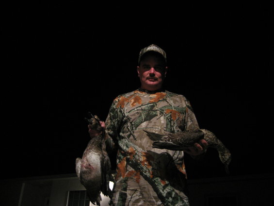 Chris Fancher
(2) Redheads & (1) Pintail
